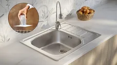 Wenn ich das Haus verlasse, stelle ich immer ein Glas und einen Zettel in die Spüle. Dann kann ich mir sicher sein, dass alles in Ordnung ist.